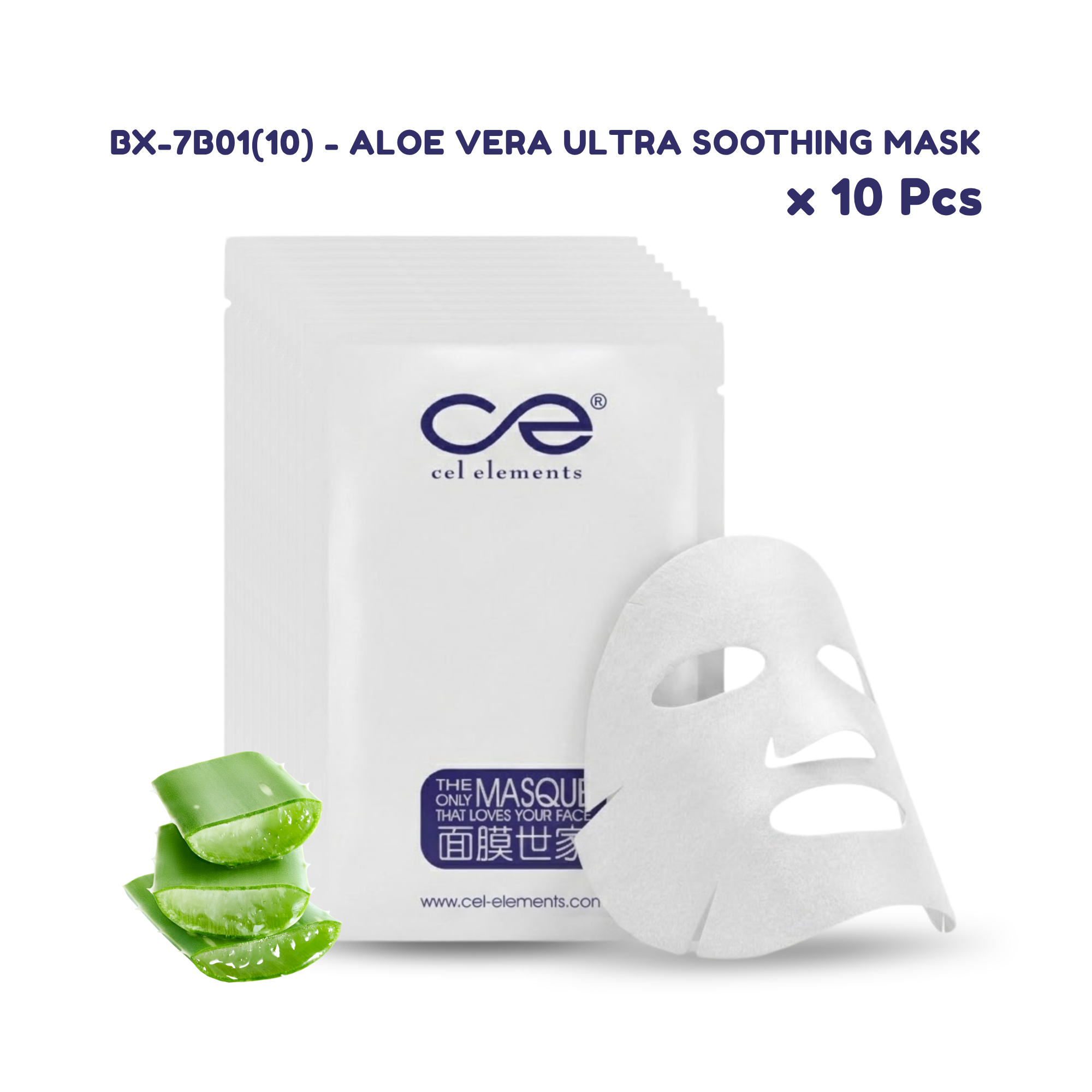 ALOE VERA ULTRA SOOTHING MASK (10 Pcs)