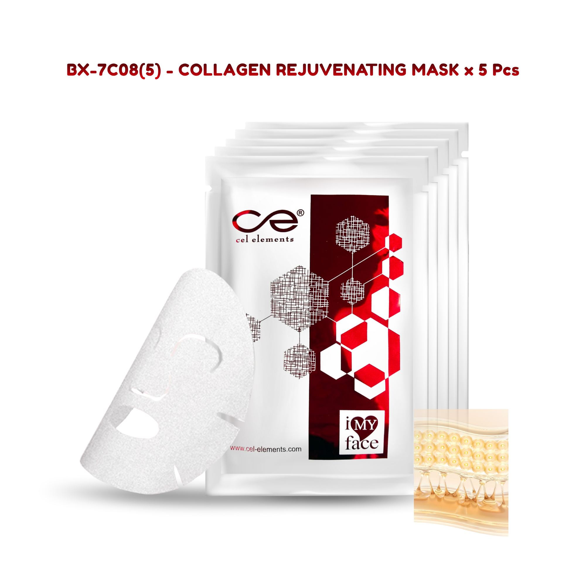 COLLAGEN REJUVENATING MASK (5 Pcs)